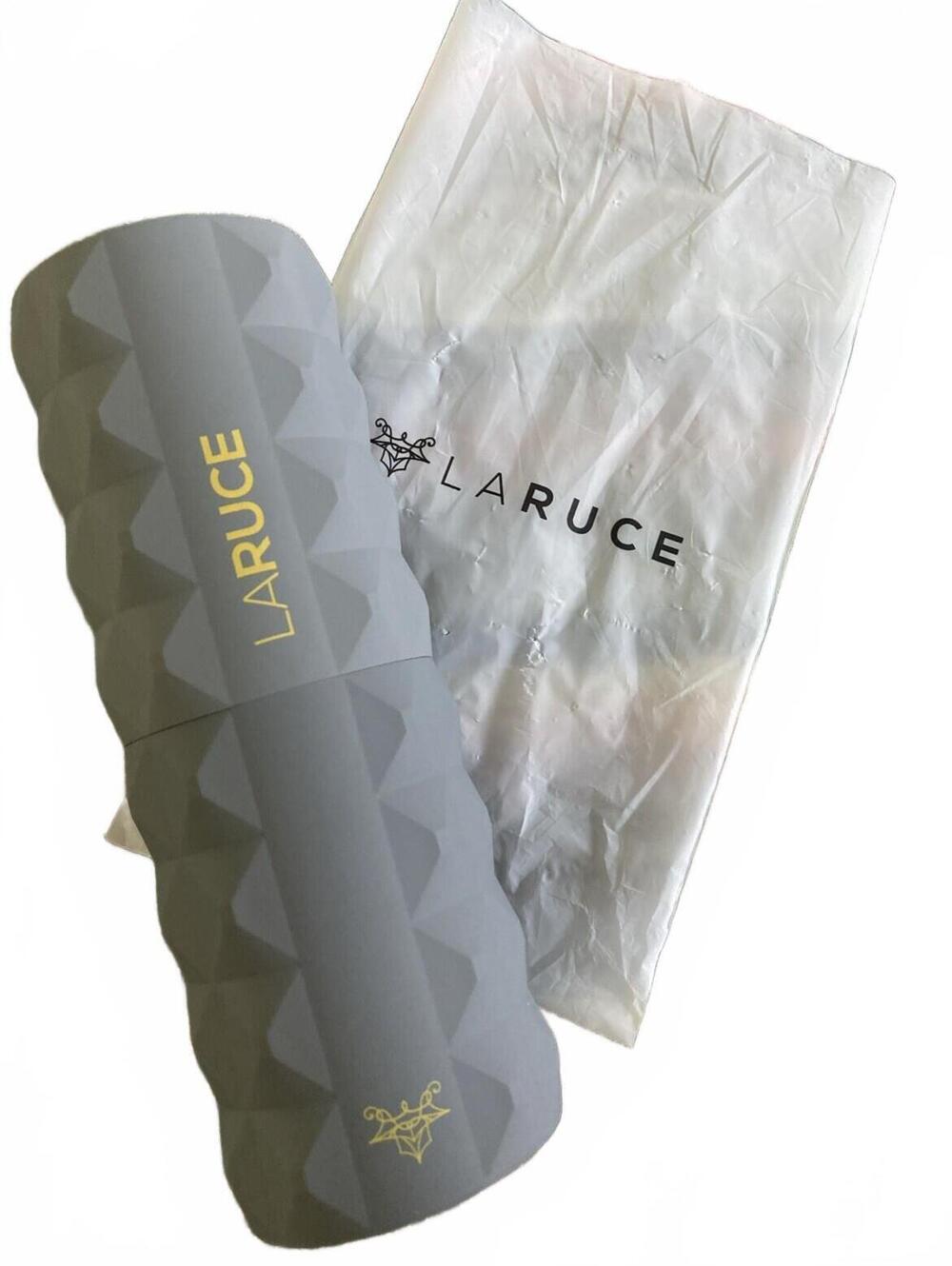 LARUCE BEAUTY CHRISTINE 5 PIECE BRUSH SET WITH CASE.